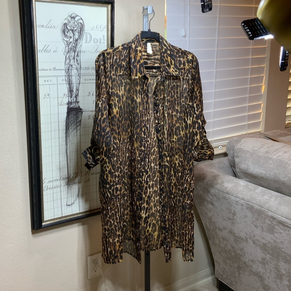 Live 4 Truth Animal Print Blouse